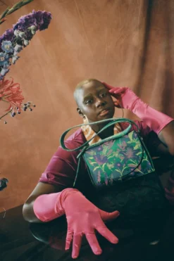 SAC GINA FLEURS DAMASSÉ -Citron Style Promos Boutique 000034870012 scaled