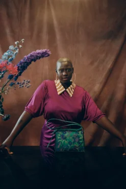 SAC GINA FLEURS DAMASSÉ -Citron Style Promos Boutique 000034870034 scaled