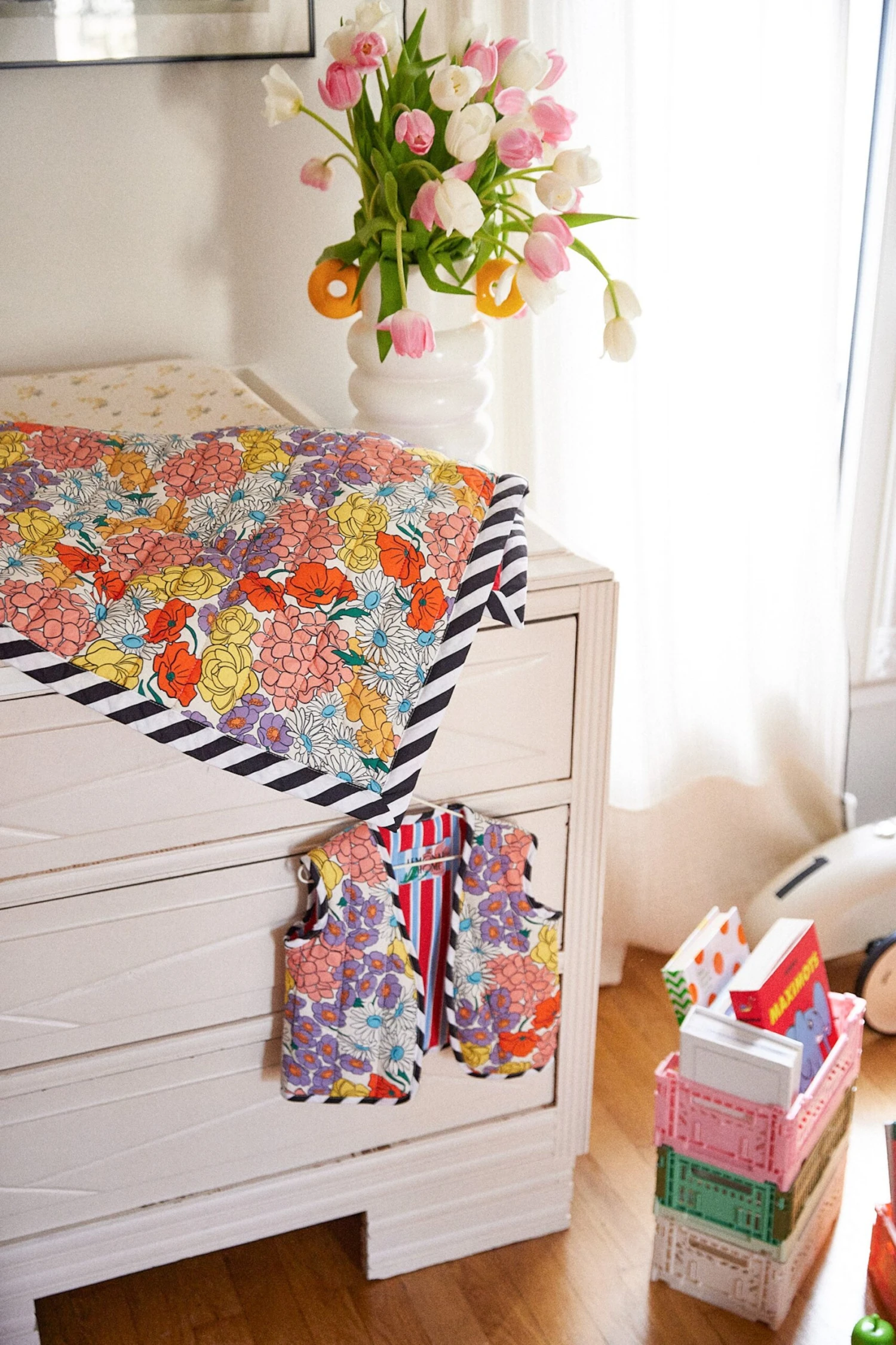 GILET ALI KIDS FLEURS 70'S 4 GILET ALI KIDS FLEURS 70'S – Image 4