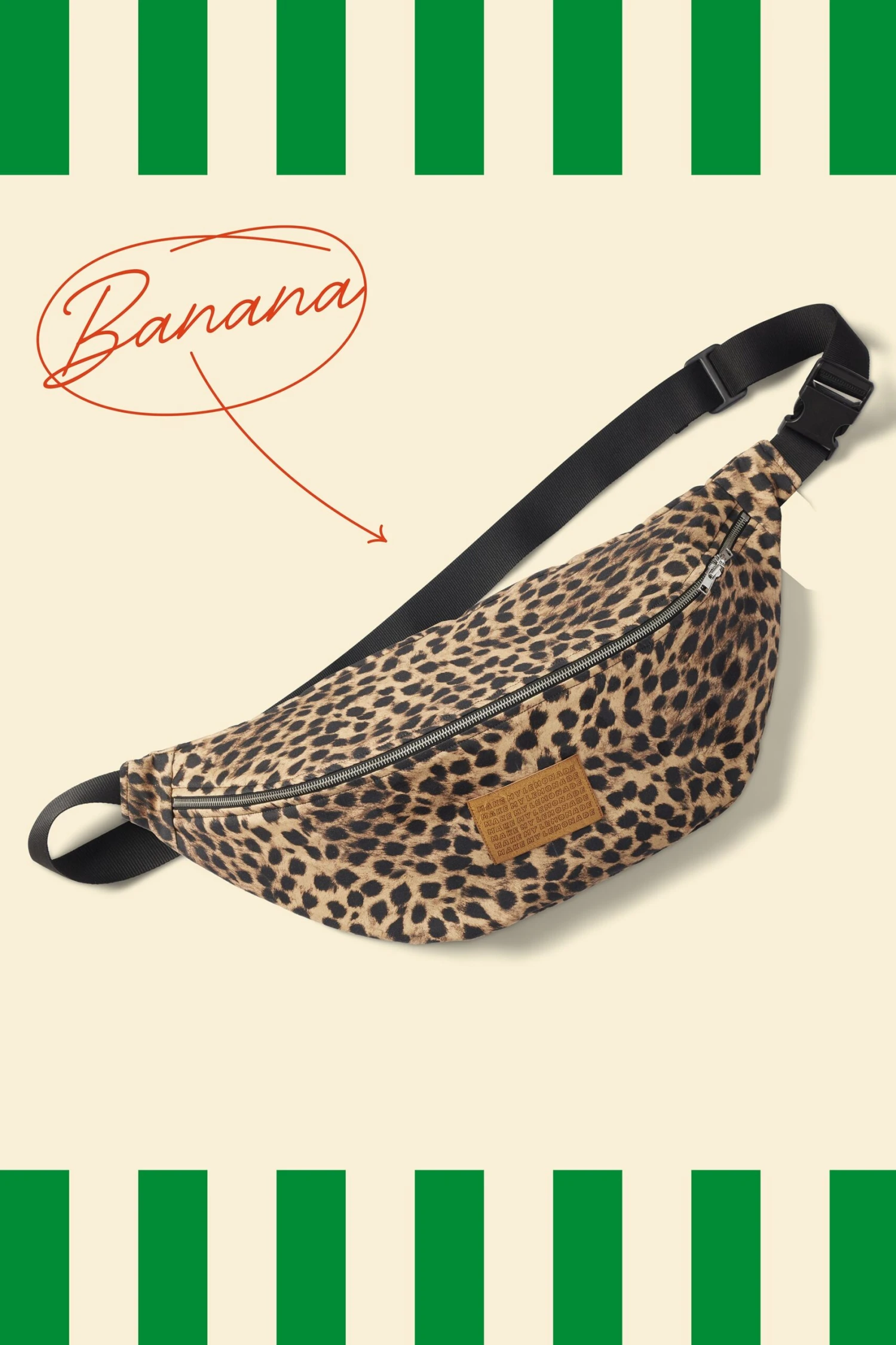 SAC BANANA LEOPARD 1 SAC BANANA LEOPARD