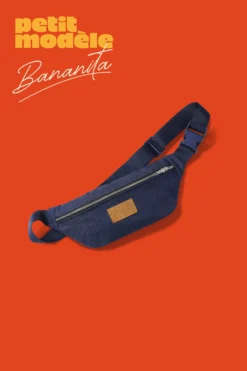 SAC BANANITA JEAN BRUT