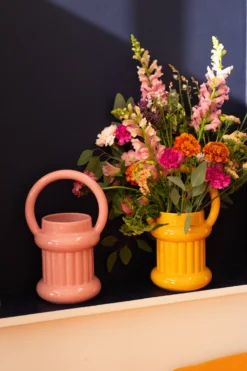 VASE OLIVER PINK -Citron Style Promos Boutique DSC04073 scaled