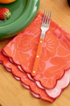 LOT DE 2 SERVIETTES KATE ANEMONE PINK -Citron Style Promos Boutique DSC04367 9f2ff776 332c 47d9 b709 f29cfd6d4b43