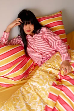 CHEMISE OMER MINI RED STRIPE