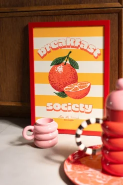 AFFICHE A3 "BREAKFAST SOCIETY"