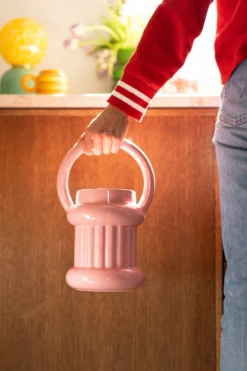 VASE OLIVER PINK