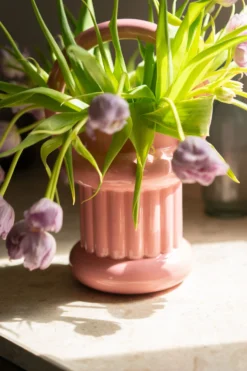 VASE OLIVER PINK -Citron Style Promos Boutique DSC05055 scaled