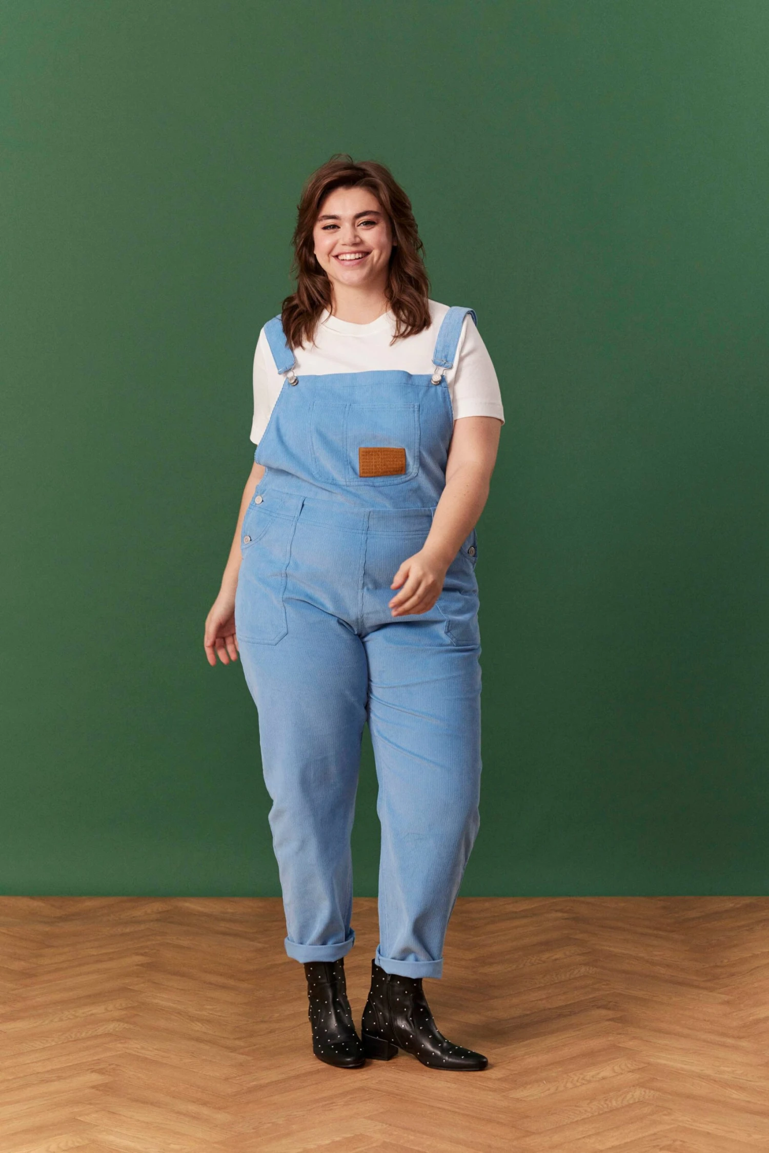 SALOPETTE RAMONA BLEUE 9 SALOPETTE RAMONA BLEUE – Image 9