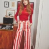PANTALON DYLAN RED STRIPE