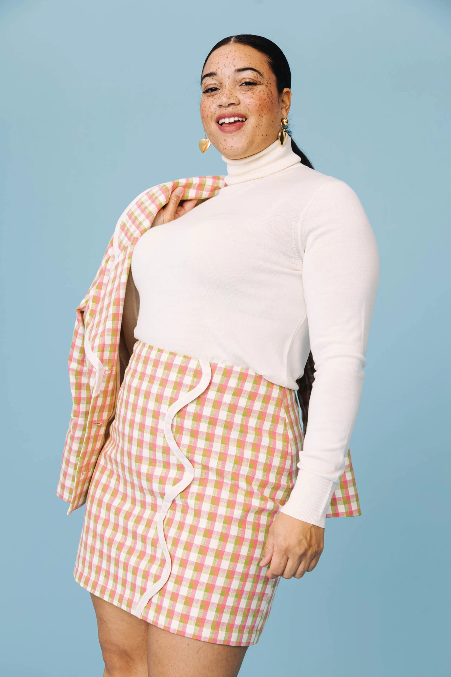 JUPE NINA VICHY JARDIN ANGLAIS 1 JUPE NINA VICHY JARDIN ANGLAIS