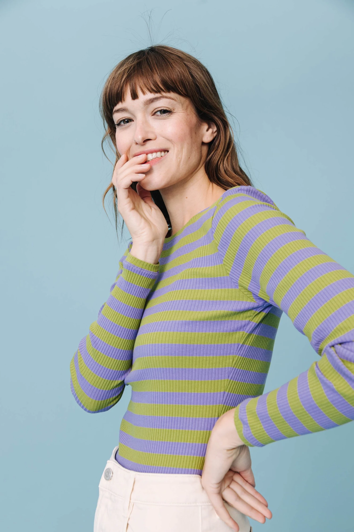 BODY HUGO OLIVE LILAS 2 BODY HUGO OLIVE LILAS – Image 2