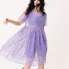 ROBE FRIDA PURPLE WILD