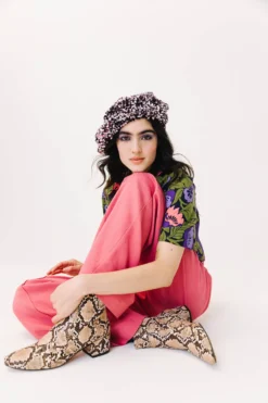 BERET RIRI SEQUINS ROSE -Citron Style Promos Boutique LOOKBOOKMML Secretgarden0046 scaled