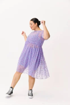 ROBE FRIDA PURPLE WILD 17 ROBE FRIDA PURPLE WILD -Citron Style Promos Boutique LOOKBOOKMML Secretgarden00951 scaled