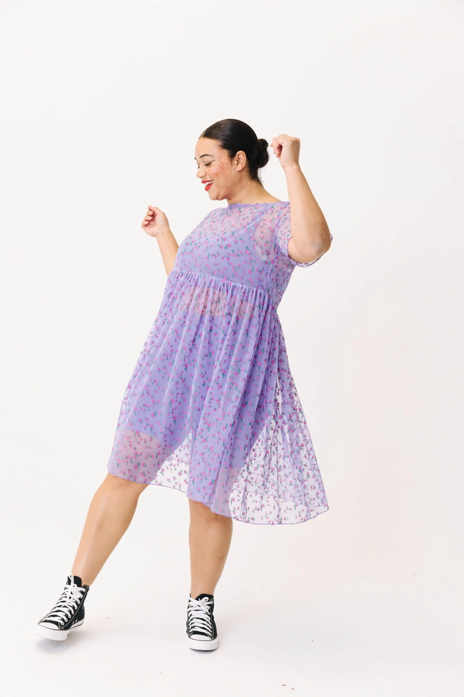 ROBE FRIDA PURPLE WILD 8 ROBE FRIDA PURPLE WILD – Image 8