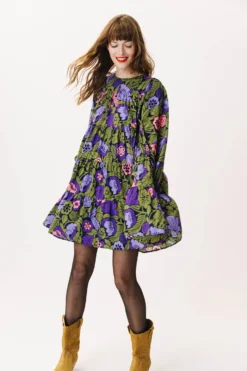 ROBE JENNY ANEMONE 14 ROBE JENNY ANEMONE -Citron Style Promos Boutique LOOKBOOKMML Secretgarden0106 scaled