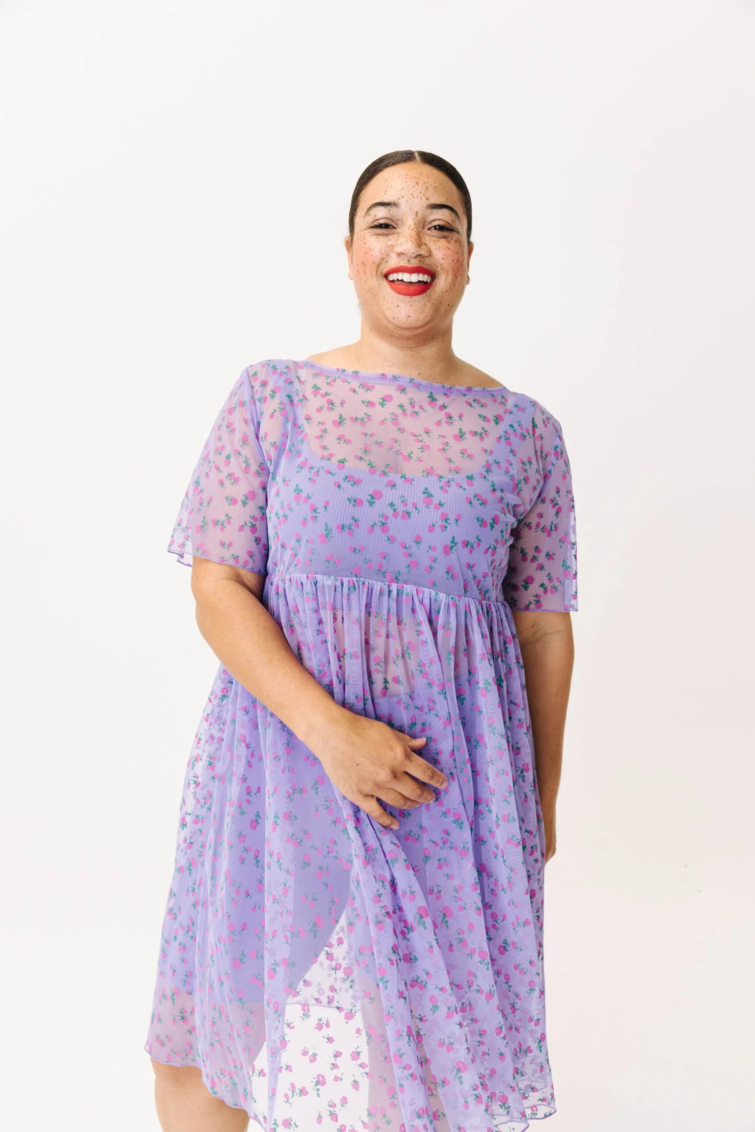 ROBE FRIDA PURPLE WILD 9 ROBE FRIDA PURPLE WILD – Image 9