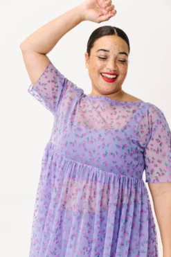 ROBE FRIDA PURPLE WILD 19 ROBE FRIDA PURPLE WILD -Citron Style Promos Boutique LOOKBOOKMML Secretgarden0112 scaled