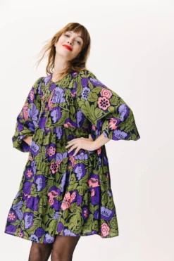 ROBE JENNY ANEMONE 16 ROBE JENNY ANEMONE -Citron Style Promos Boutique LOOKBOOKMML Secretgarden0116 scaled