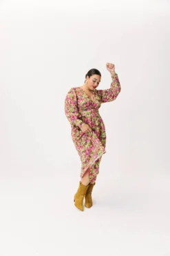 ROBE NATACHA SECRET GARDEN 14 ROBE NATACHA SECRET GARDEN -Citron Style Promos Boutique LOOKBOOKMML Secretgarden0132 scaled