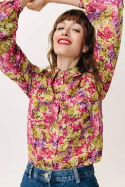 CHEMISE CHARLIE SECRET GARDEN -Citron Style Promos Boutique LOOKBOOKMML Secretgarden0150 scaled