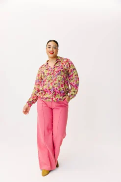 PANTALON KARL ROSE -Citron Style Promos Boutique LOOKBOOKMML Secretgarden0194 scaled