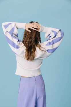 PULL NOAM RAYE LILAS 11 PULL NOAM RAYE LILAS -Citron Style Promos Boutique LOOKBOOKMML Secretgarden0380 scaled