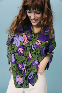 CHEMISE OMER ANEMONE