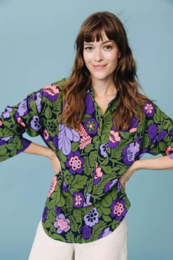 CHEMISE OMER ANEMONE 10 CHEMISE OMER ANEMONE -Citron Style Promos Boutique LOOKBOOKMML Secretgarden4208 scaled