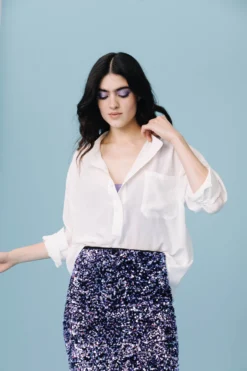 JUPE SARITA SEQUINS LILAS 9 JUPE SARITA SEQUINS LILAS -Citron Style Promos Boutique LOOKBOOKMML Secretgarden4285 scaled