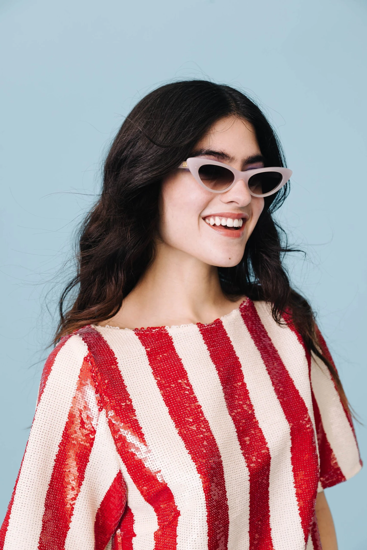 TOP NANCY RAYURES SEQUIN 5 TOP NANCY RAYURES SEQUIN – Image 5