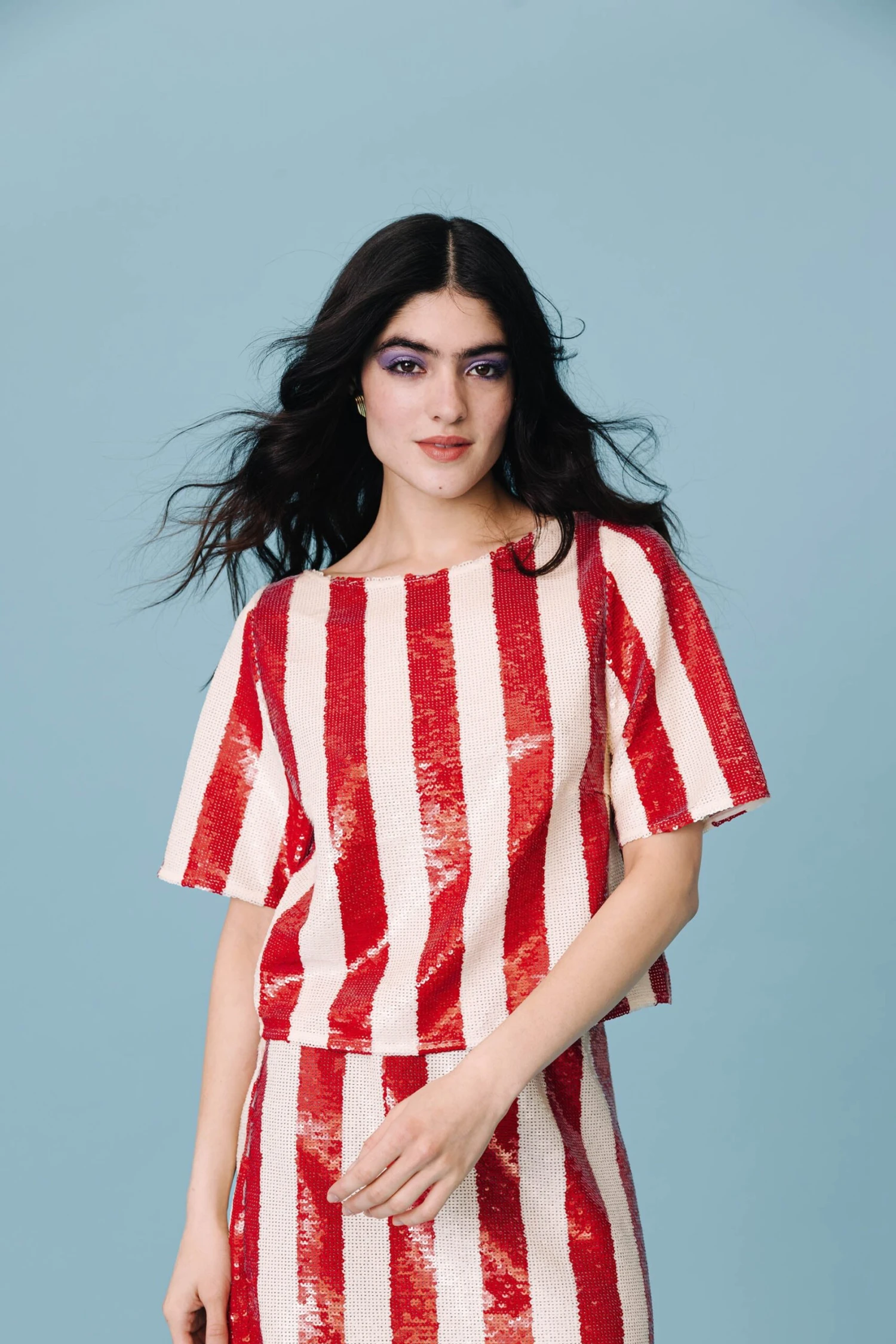 TOP NANCY RAYURES SEQUIN 4 TOP NANCY RAYURES SEQUIN – Image 4