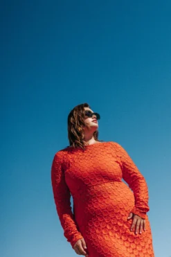 ROBE MADISON DENTELLE ORANGE 11 ROBE MADISON DENTELLE ORANGE -Citron Style Promos Boutique LaurenceRevol MML BENIDORM J1 313 scaled