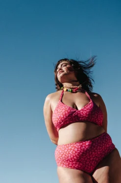 MAILLOT EDNA BAS SORBET ROSE