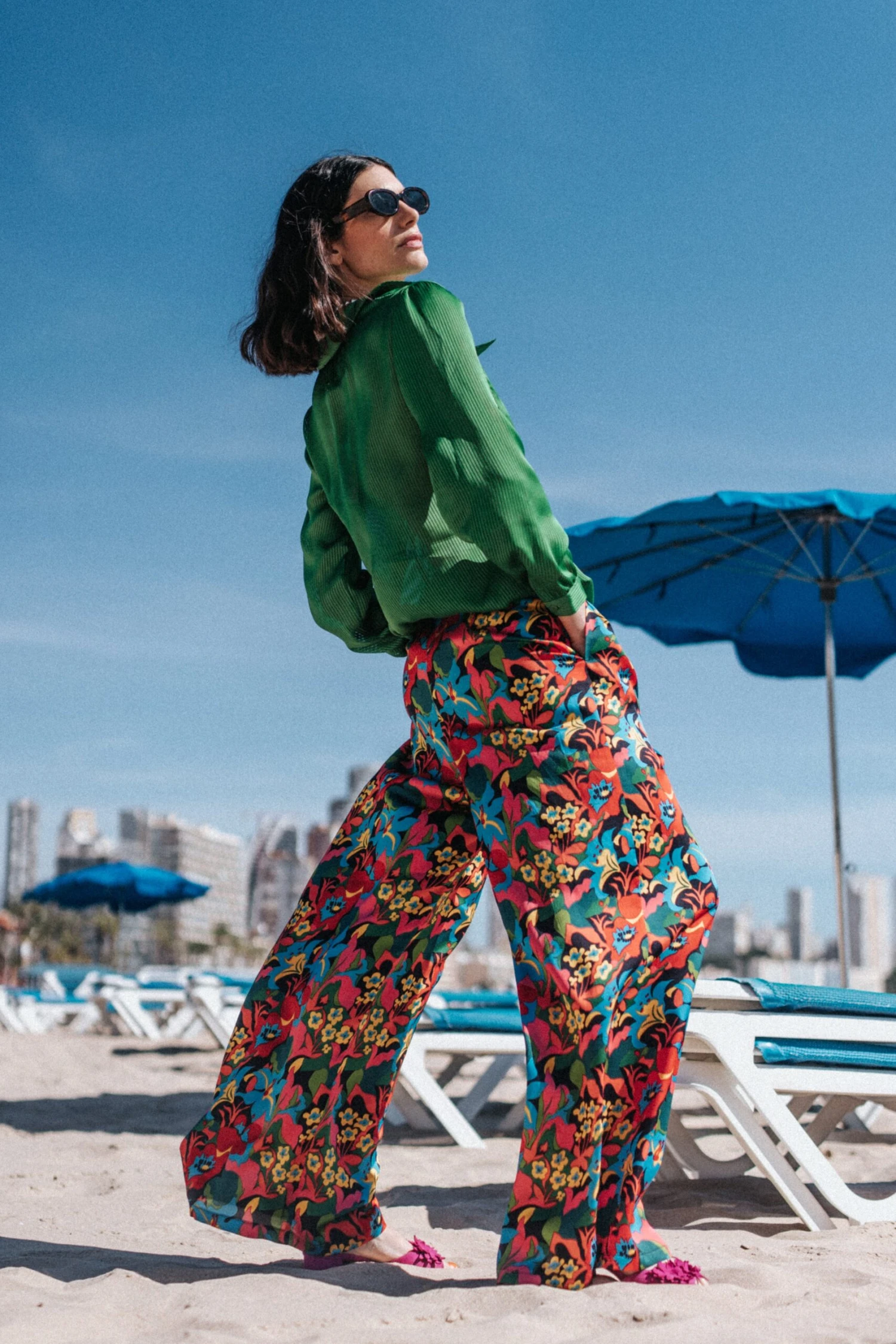 CHEMISE CHARLIE GRADIENT GREEN 5 CHEMISE CHARLIE GRADIENT GREEN – Image 5