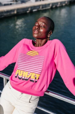 SWEAT MIA PINK SUNSET