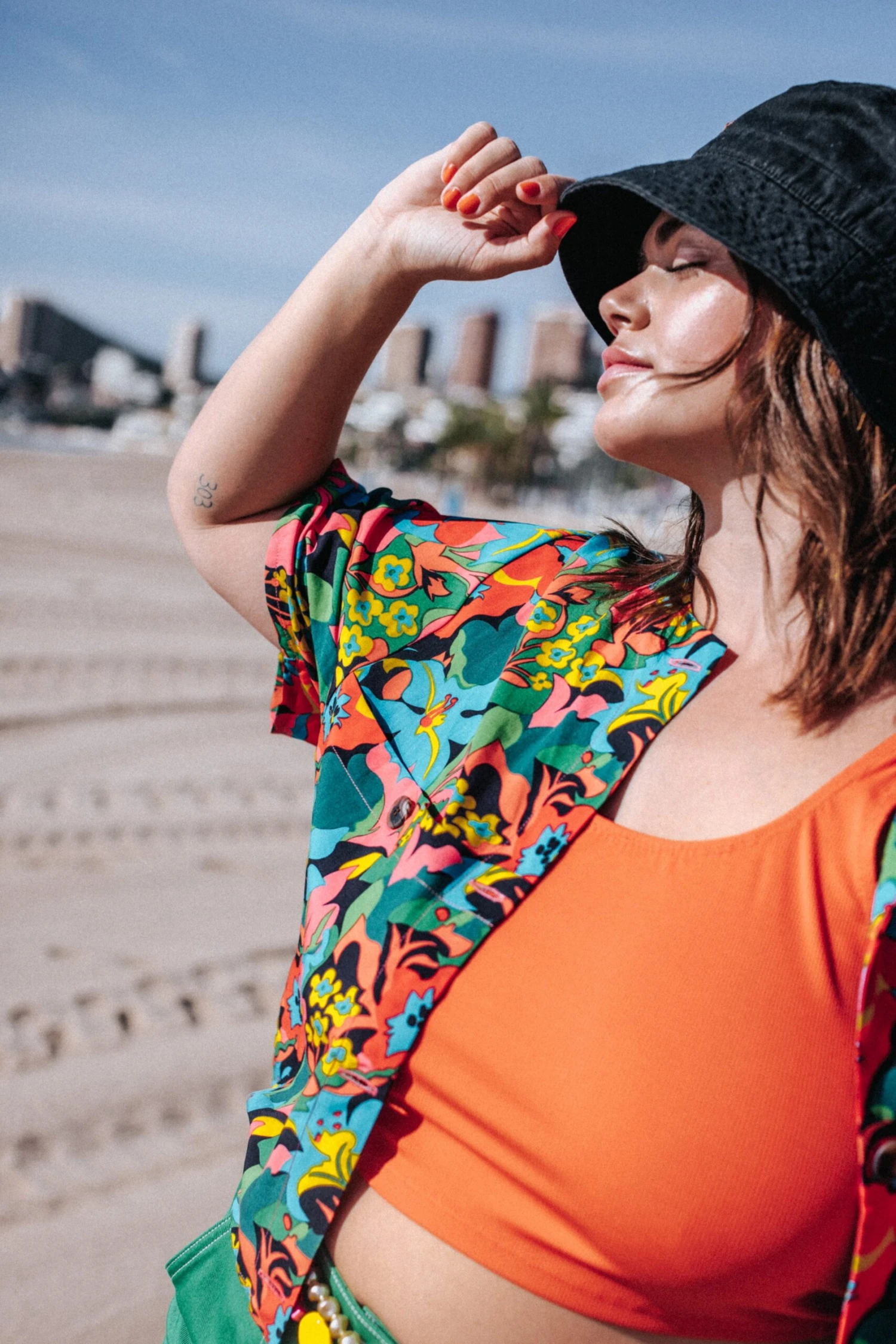 BRASSIERE ESMEE RIB ORANGE 3 BRASSIERE ESMEE RIB ORANGE – Image 3