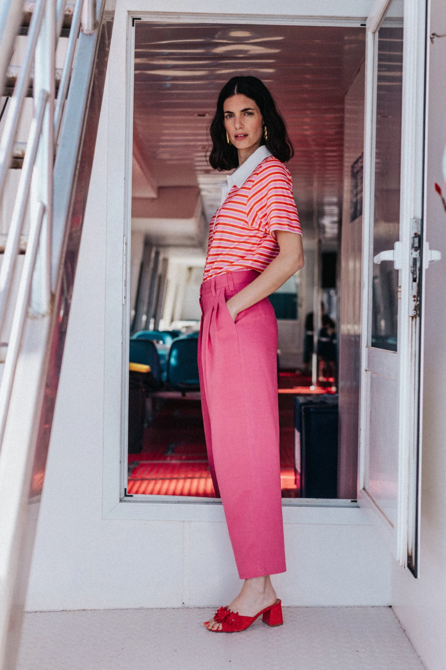 PANTALON NEW NOE ROSE 1 PANTALON NEW NOE ROSE