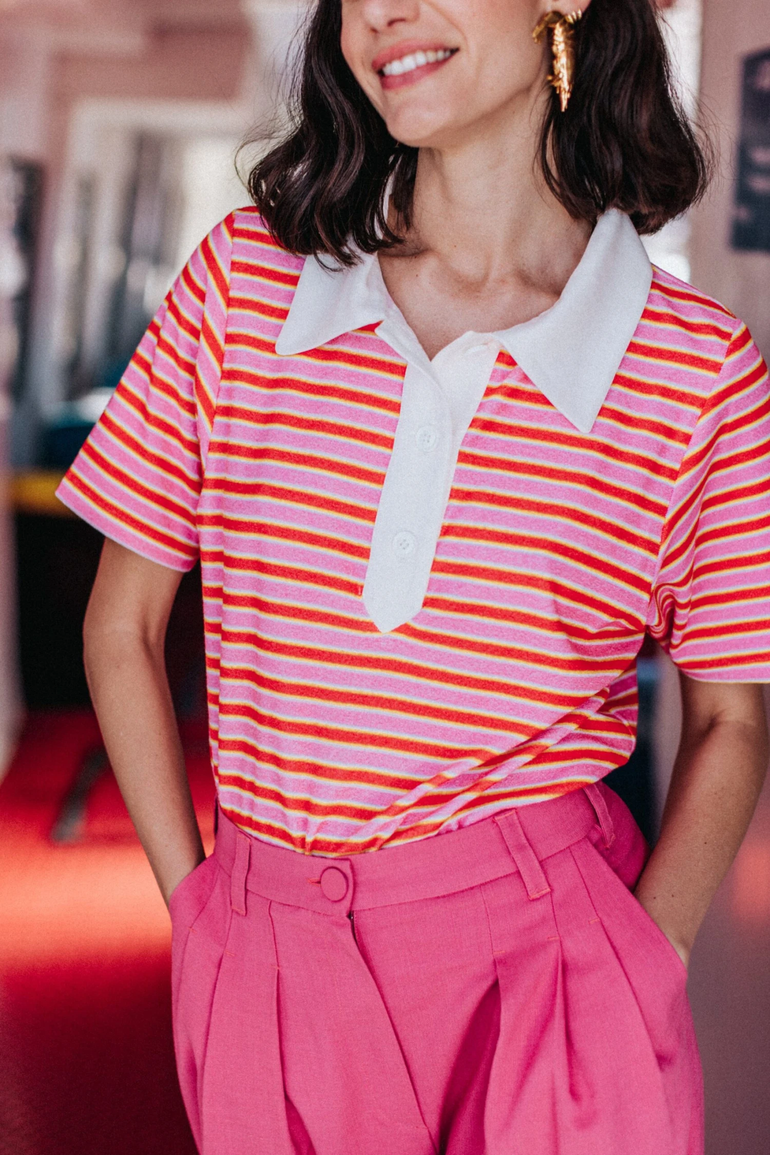 PANTALON NEW NOE ROSE 8 PANTALON NEW NOE ROSE â Image 8