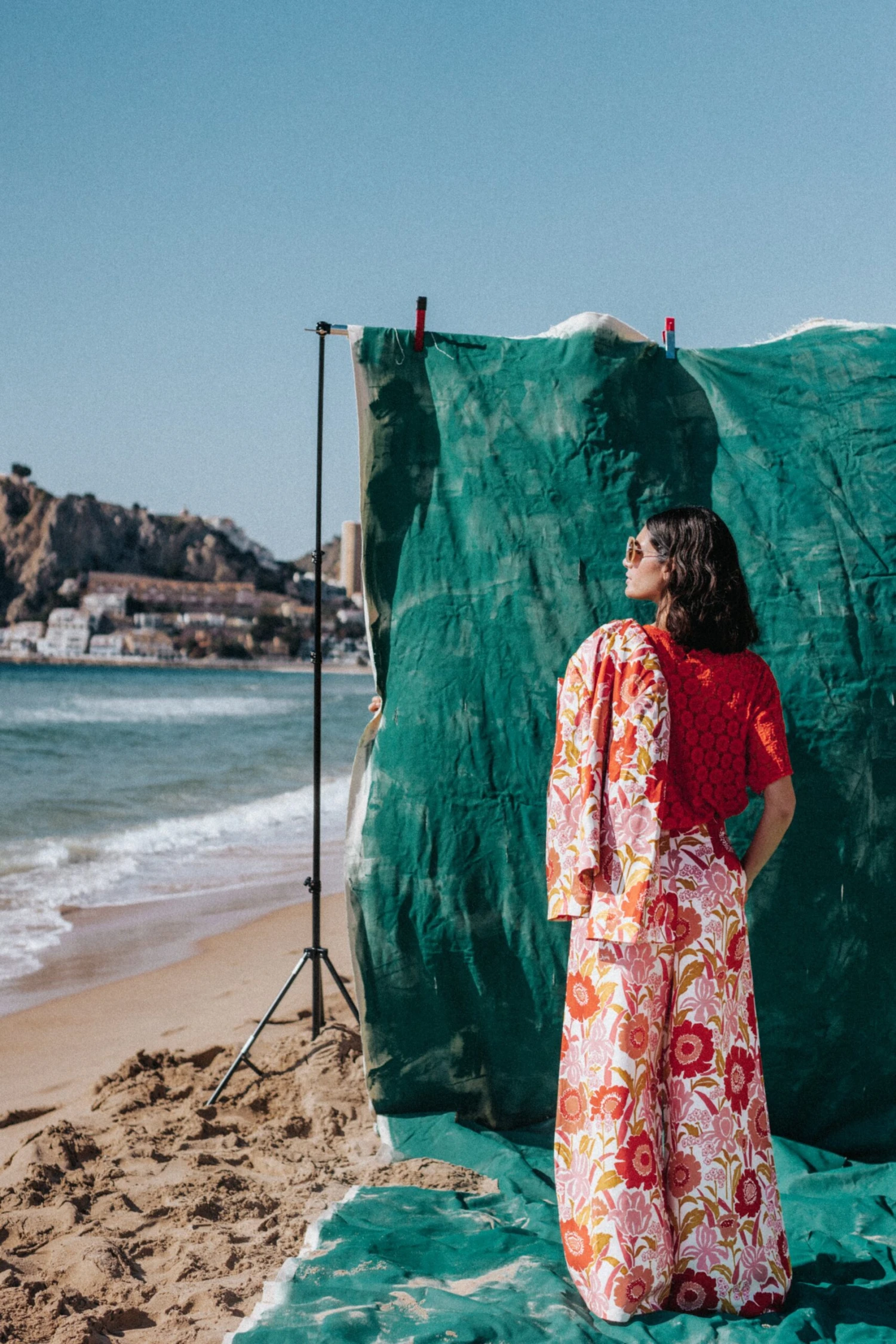 PANTALON HARYA IRIS COQUELICOT 4 PANTALON HARYA IRIS COQUELICOT – Image 4