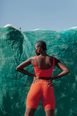 CYCLISTE NAMI RIB ORANGE