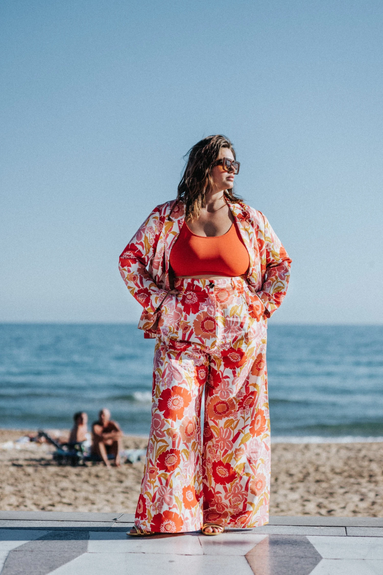 PANTALON HARYA IRIS COQUELICOT 6 PANTALON HARYA IRIS COQUELICOT – Image 6