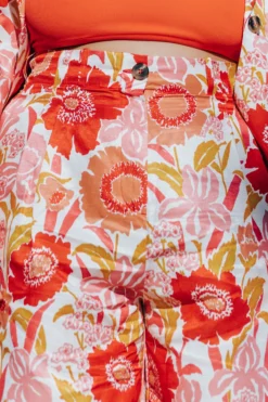 PANTALON HARYA IRIS COQUELICOT 19 PANTALON HARYA IRIS COQUELICOT -Citron Style Promos Boutique LaurenceRevol MML BENIDORM ENSEMBLE Nao 5