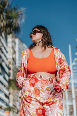 PANTALON HARYA IRIS COQUELICOT 18 PANTALON HARYA IRIS COQUELICOT -Citron Style Promos Boutique LaurenceRevol MML BENIDORM ENSEMBLE Nao 8