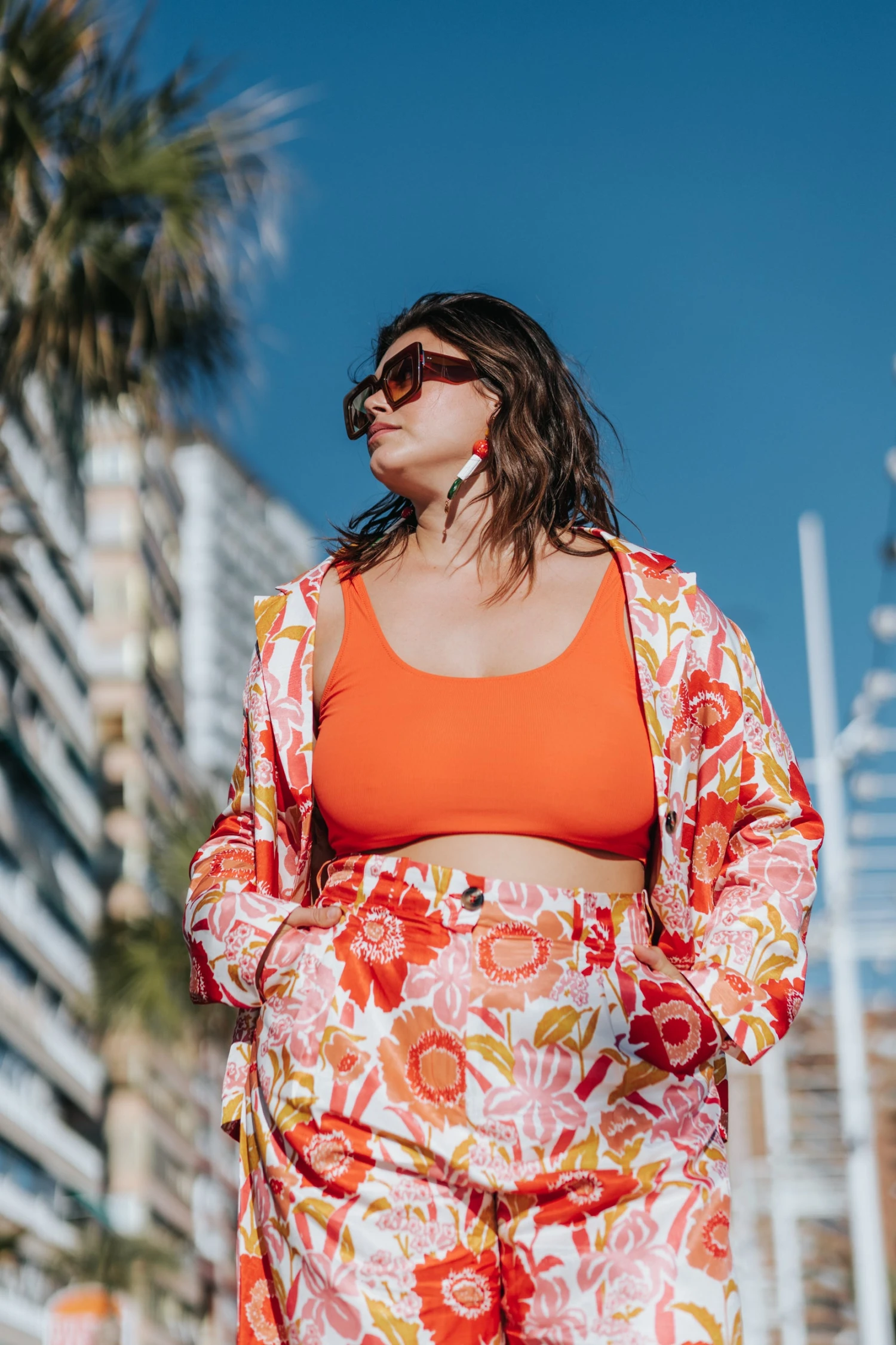 PANTALON HARYA IRIS COQUELICOT 8 PANTALON HARYA IRIS COQUELICOT – Image 8