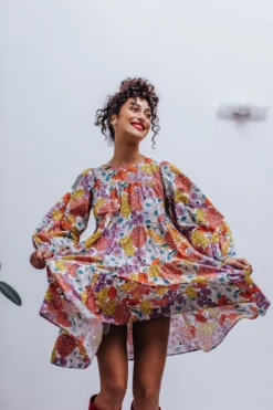 ROBE JENNY FLEUR -Citron Style Promos Boutique LaurenceRevol MML INTEMPORELS Janv2023 441 scaled