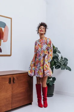 ROBE JENNY FLEUR -Citron Style Promos Boutique LaurenceRevol MML INTEMPORELS Janv2023 444 scaled