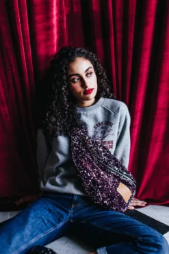 SAC BANANA SEQUINS ROSES -Citron Style Promos Boutique LaurenceRevol MML intemporels mars2023 201 scaled