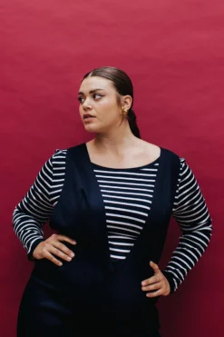 SALOPETTE ALDO NAVY -Citron Style Promos Boutique LaurenceRevol MML Permanents SEPT2023 495