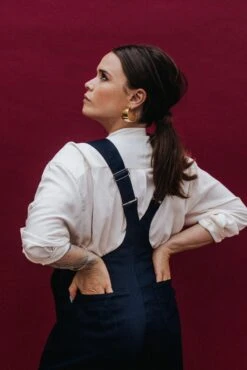 SALOPETTE ALDO NAVY -Citron Style Promos Boutique LaurenceRevol MML Permanents SEPT2023 510